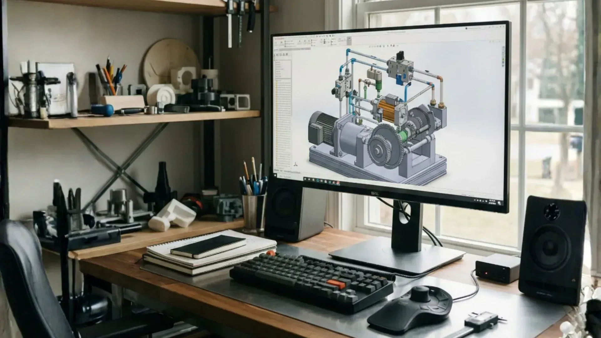 Modelado CAD industrial remoto