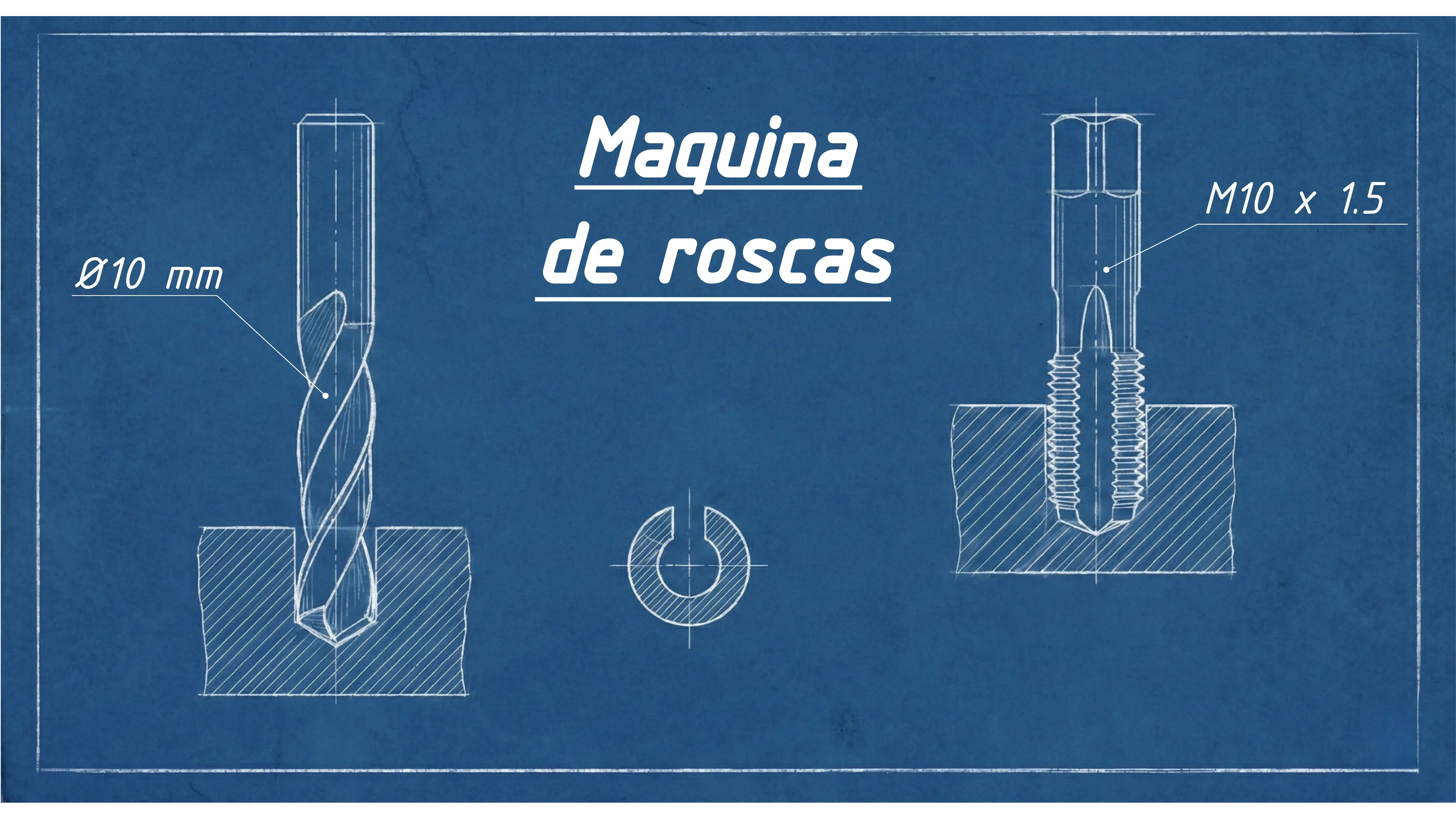 Tabla de diámetros de brocas para roscas métricas y gas - Guía técnica de taller