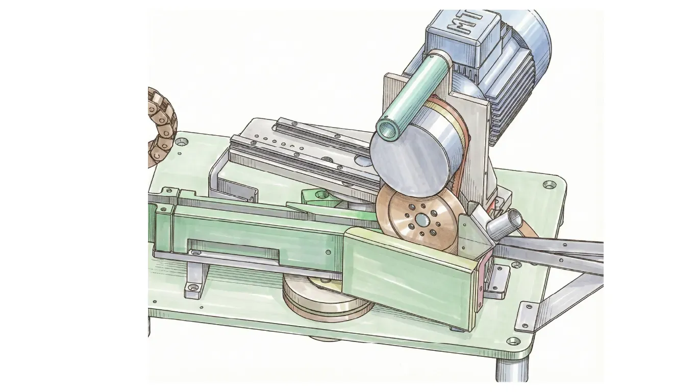Detalle guías lineales