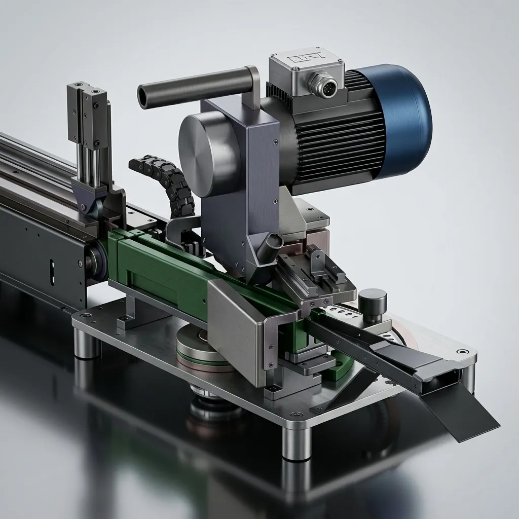 Máquina de corte de burletes automatizada - Diseño de maquinaria industrial